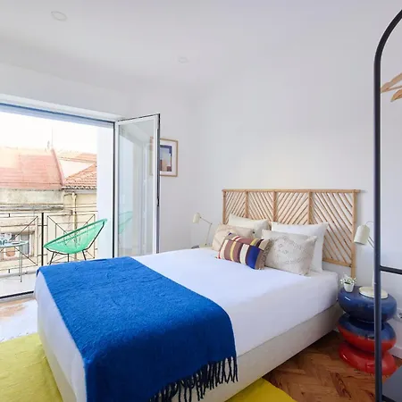 アパート Charming Graca Flat W Balcony, By Timecooler